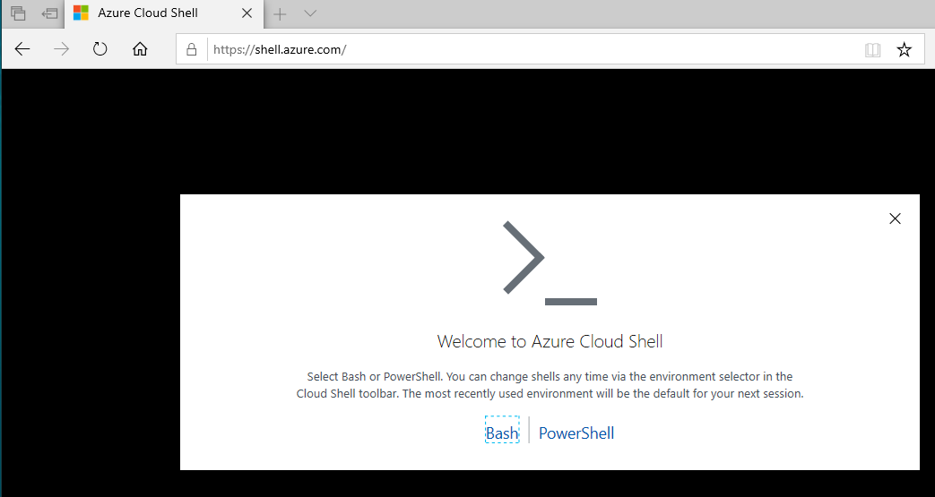 Welcome to Azure Cloud Shell
